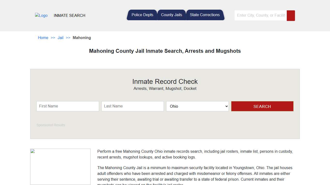Mahoning County Jail Inmate Search, Arrests and Mugshots | Jail Roster Search